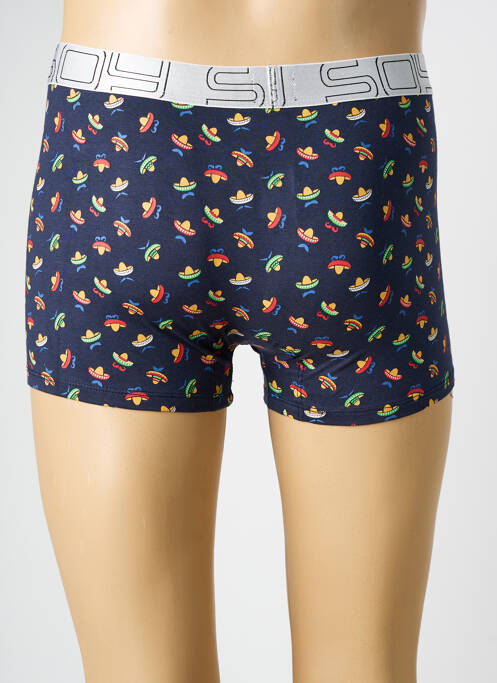 Boxer bleu SOY pour homme