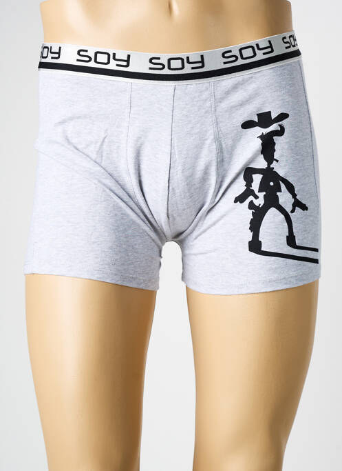 Boxer gris SOY pour homme