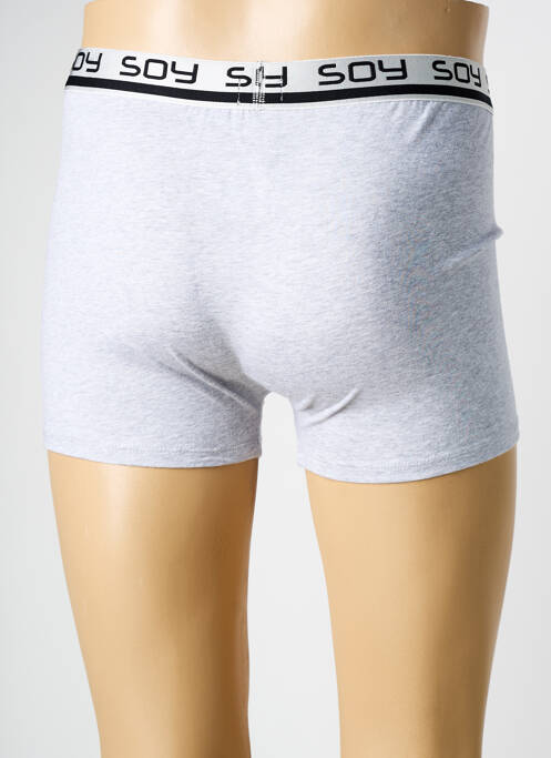 Boxer gris SOY pour homme