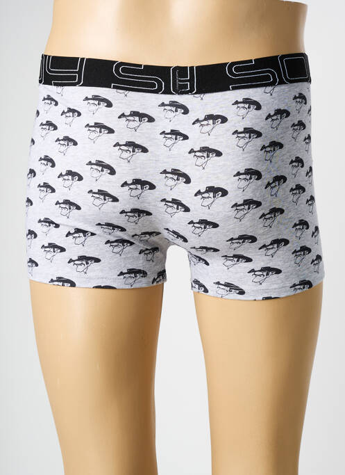 Boxer gris SOY pour homme
