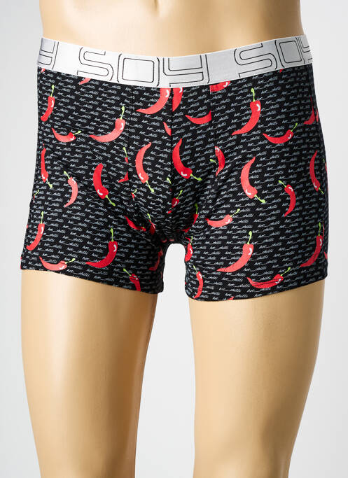 Boxer noir SOY pour homme