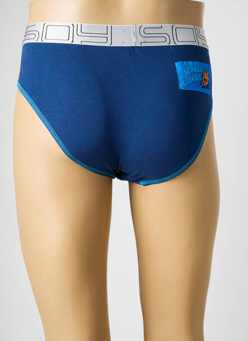 Slip bleu SOY pour homme