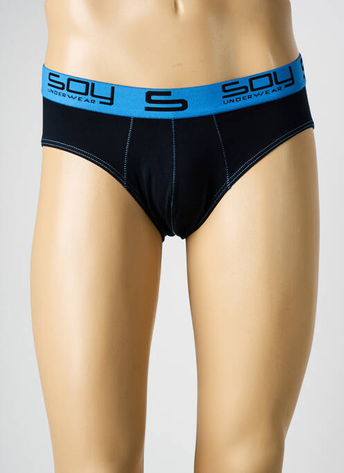 Slip noir SOY pour homme