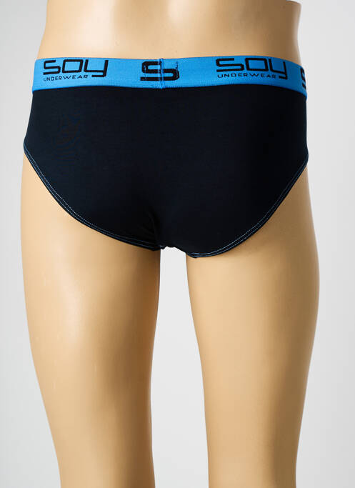 Slip noir SOY pour homme