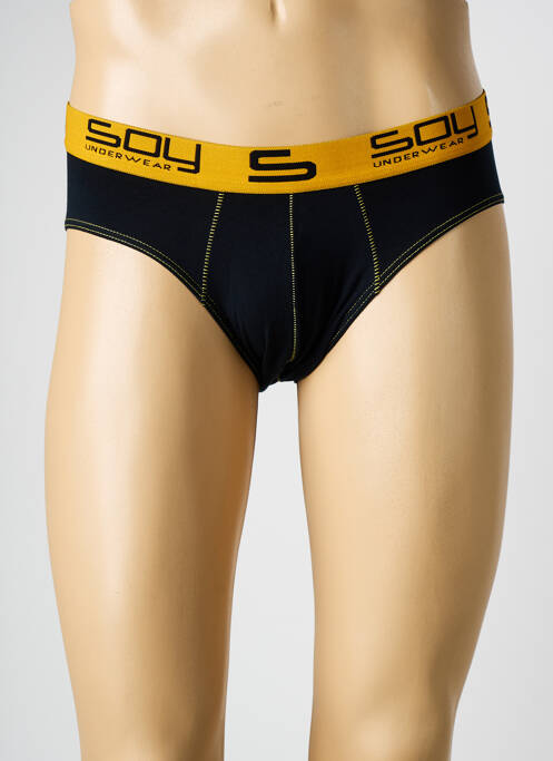 Slip noir SOY pour homme