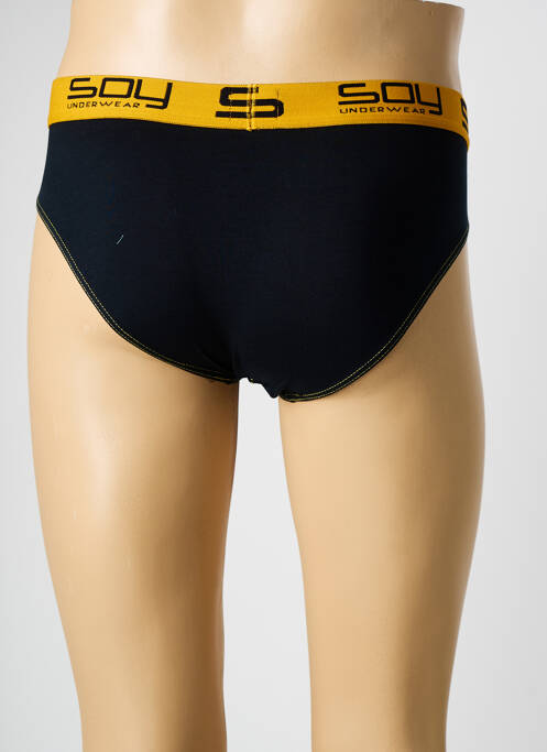 Slip noir SOY pour homme