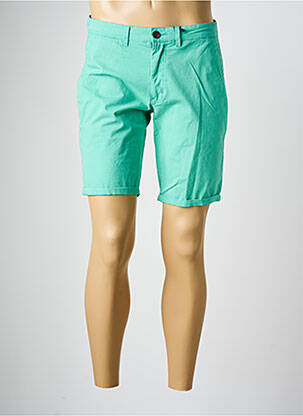 Bermuda coupe droite vert CAMBRIDGE homme