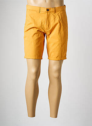 Bermuda coupe droite jaune CAMBRIDGE homme