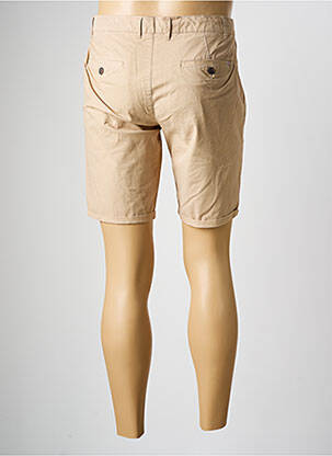 Bermuda coupe droite beige CAMBRIDGE homme