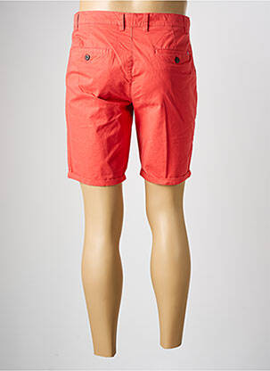 Bermuda coupe droite orange CAMBRIDGE homme