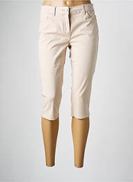 Pantacourt poches beige C'EST BEAU LA VIE femme