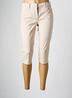 Pantacourt poches beige C'EST BEAU LA VIE femme