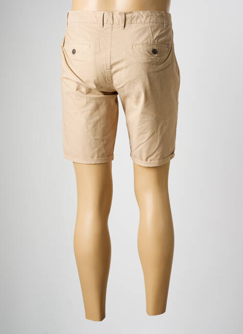 Bermuda coupe droite beige CAMBRIDGE homme