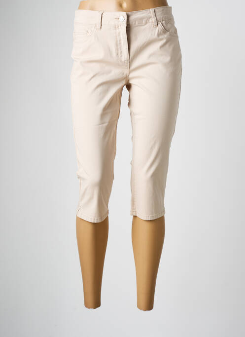 Pantacourt beige C'EST BEAU LA VIE pour femme