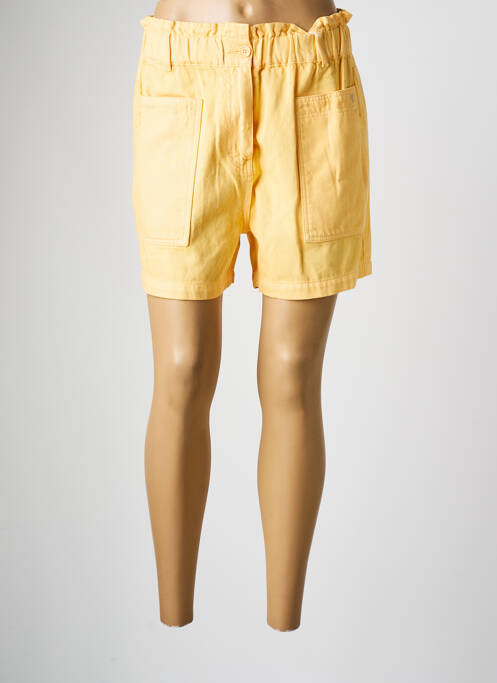 Short jaune C'EST BEAU LA VIE pour femme