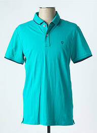 Polo stretch manches courtes vert CAMBRIDGE homme