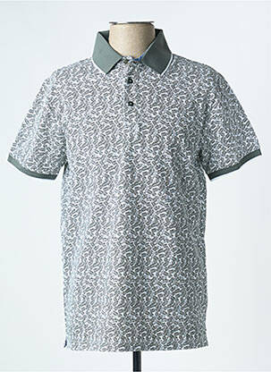 Polo stretch manches courtes vert CAMBRIDGE homme