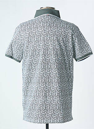 Polo stretch manches courtes vert CAMBRIDGE homme
