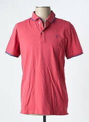 Polo rouge CAMBRIDGE pour homme seconde vue