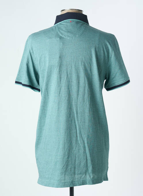 Polo stretch manches courtes vert CAMBRIDGE homme