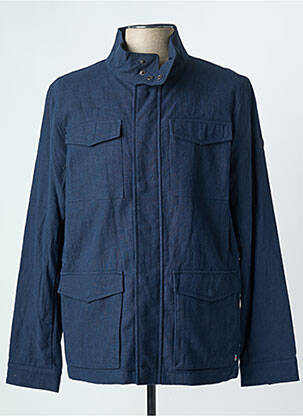 Parka manches longues sans capuche bleu CAMBRIDGE homme