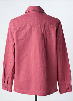Veste casual fermeture boutonnée sur le devant rose CAMBRIDGE homme