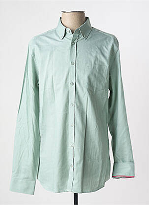 Chemise manches longues poches vert CAMBRIDGE homme