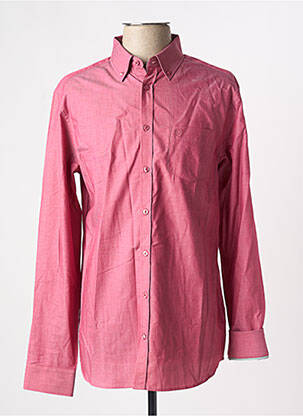 Chemise manches longues coupe cintrée rose CAMBRIDGE homme