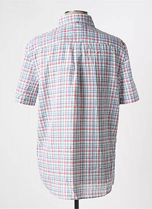 Chemise manches courtes imprimé écossais vert CAMBRIDGE homme