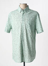 Chemise manches courtes poches vert CAMBRIDGE homme