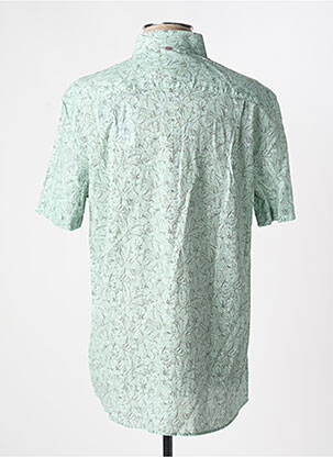 Chemise manches courtes poches vert CAMBRIDGE homme