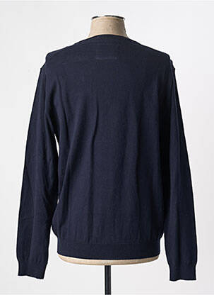 Pull stretch manches longues bleu CAMBRIDGE homme