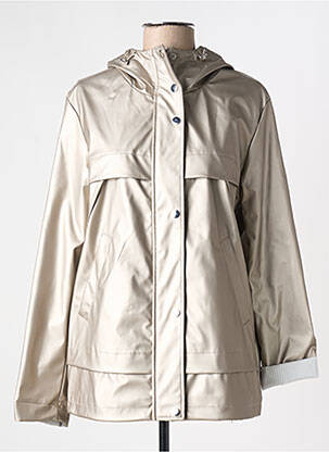 Imperméable manches longues a capuche or JULIE GUERLANDE femme