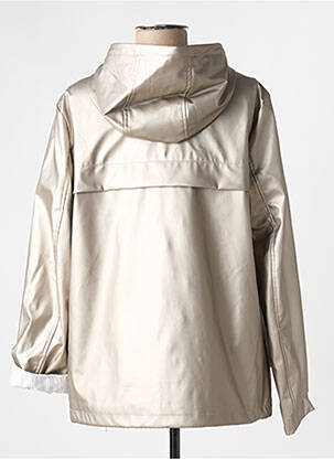 Imperméable manches longues a capuche or JULIE GUERLANDE femme