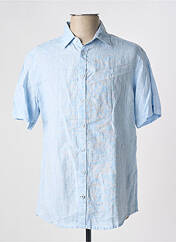 Chemise manches courtes bleu CAMBRIDGE pour homme seconde vue