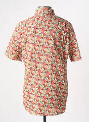 Chemise manches courtes orange CAMBRIDGE pour homme seconde vue