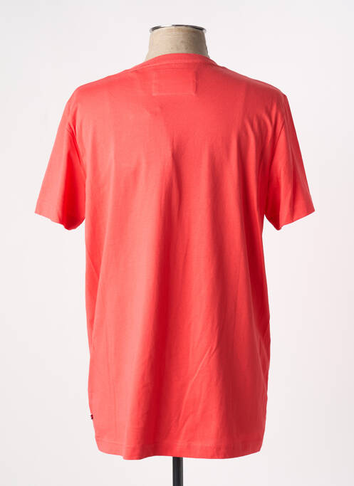 T-shirt coupe cintrée manches courtes orange CAMBRIDGE homme