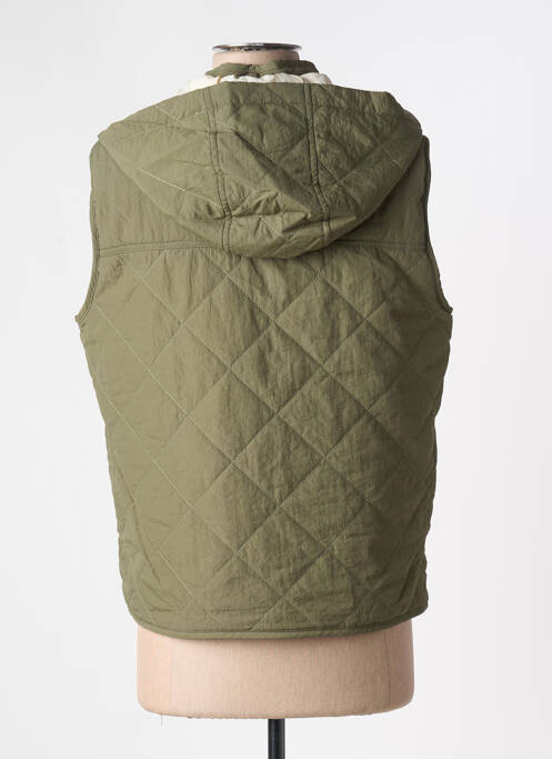 Doudoune poches a capuche vert JULIE GUERLANDE femme
