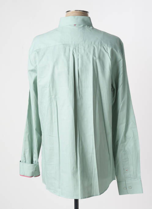 Chemise manches longues vert CAMBRIDGE pour homme