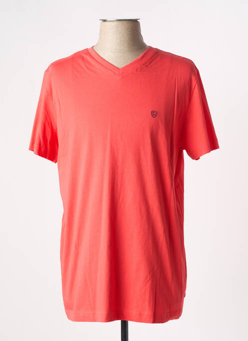 T-shirt orange CAMBRIDGE pour homme