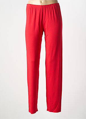 Pyjama bas pantalon rouge ANTIGEL femme