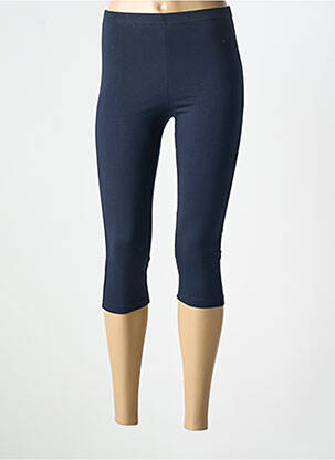 Corsaire stretch taille normale bleu MSN femme