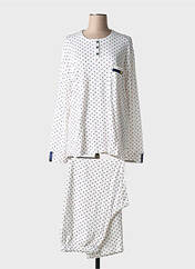 Pyjama blanc EGATEX pour femme seconde vue