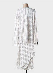 Pyjama blanc EGATEX pour femme seconde vue