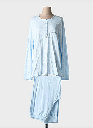 Pyjama bleu EGATEX pour femme