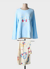 Pyjama bleu MASSANA pour femme seconde vue