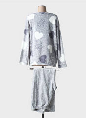 Pyjama gris MASSANA pour femme seconde vue