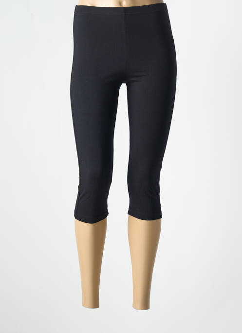 Corsaire stretch taille normale noir MSN femme
