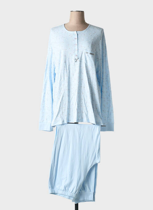 Pyjama bleu EGATEX pour femme
