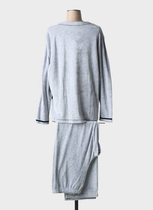 Pyjama gris EGATEX pour femme